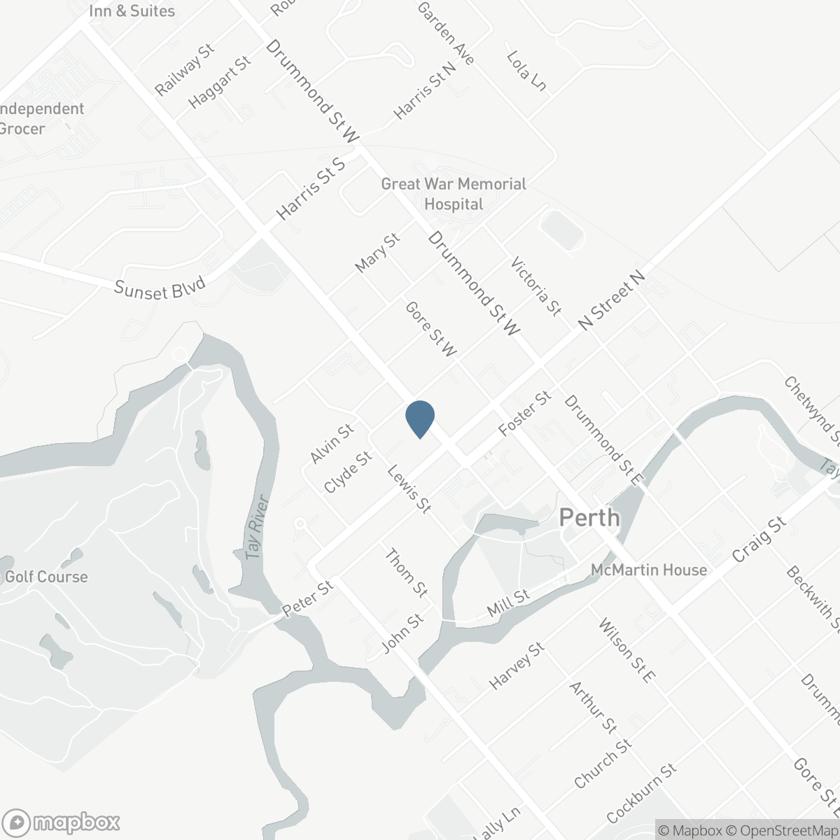 28 WILSON STREET W, Perth, Ontario K7H 2M9